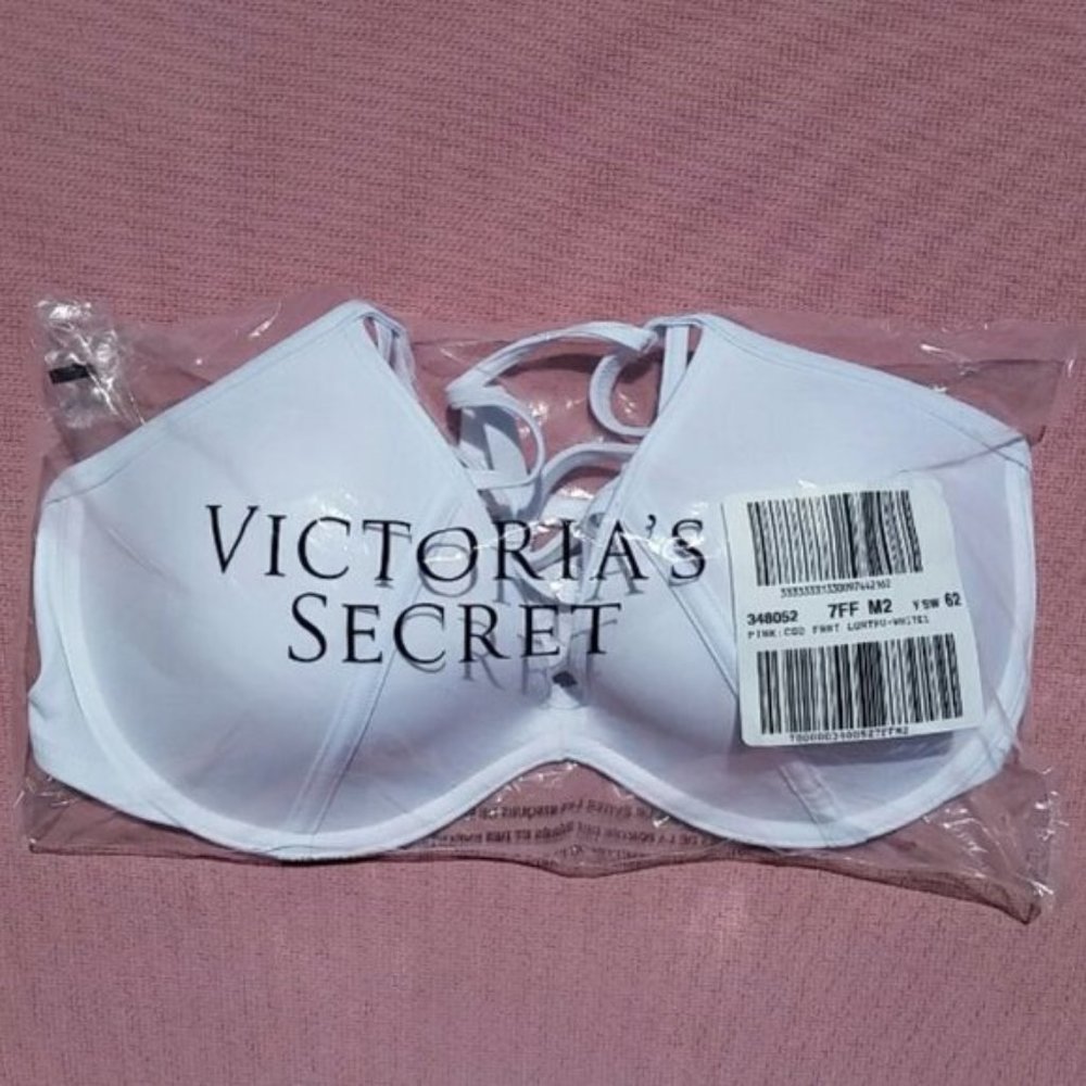 New VS PINK strappy front t-back bikini top